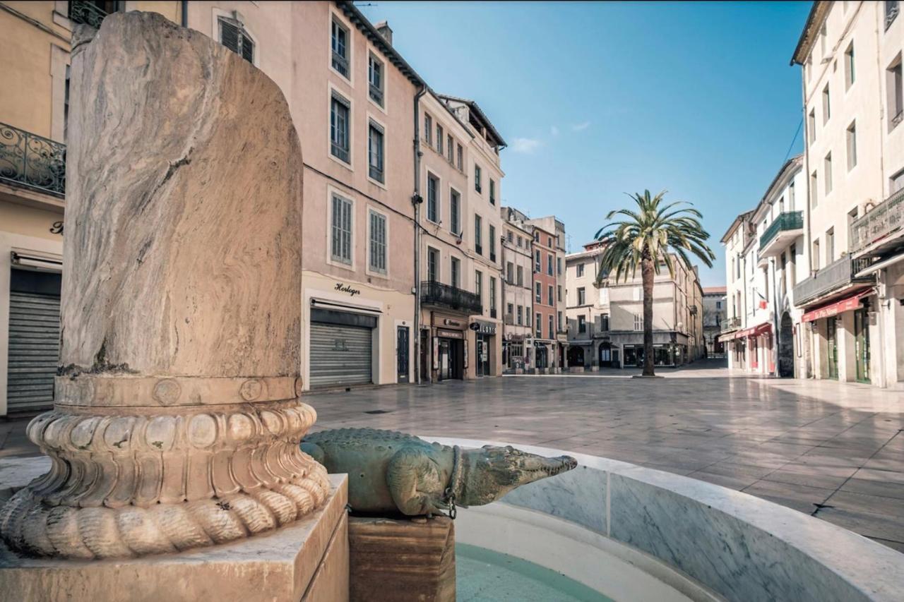 Apartamento L'Escale Cevenole - Terrasse Et Clim Nimes Exterior foto