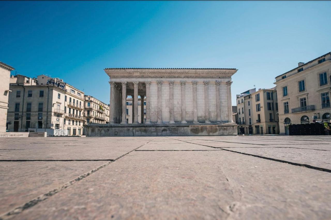 Apartamento L'Escale Cevenole - Terrasse Et Clim Nimes Exterior foto